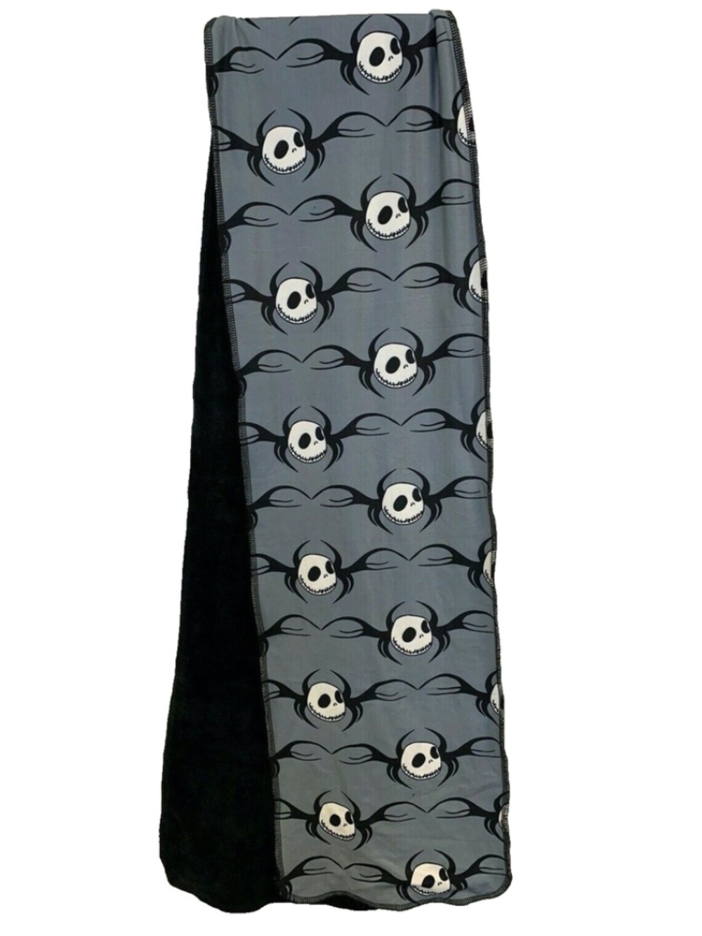 Jack Skellington Skull Scarf 70" x 10" New